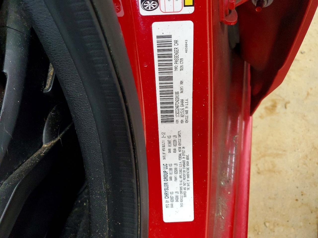 2012 Dodge Avenger se