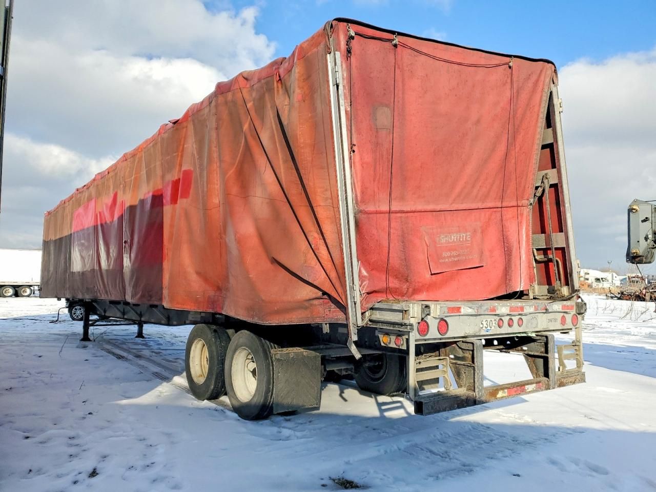 2014 Utility FS2CHA Side Curtain Trailer