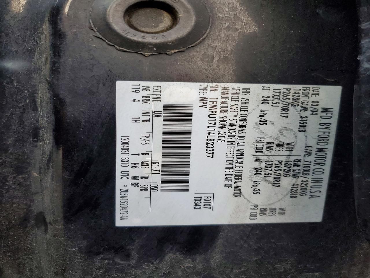 2004 Ford Expedition Eddie Bauer