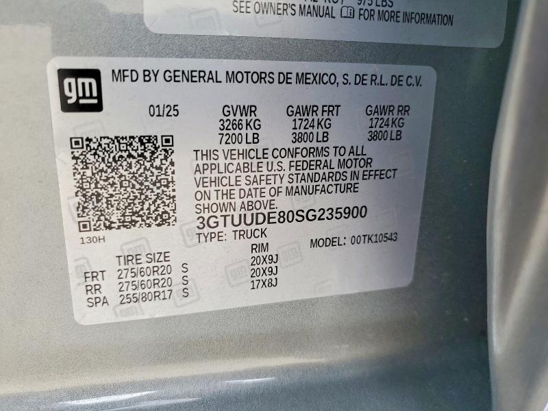 2025 GMC Sierra K1500 slt