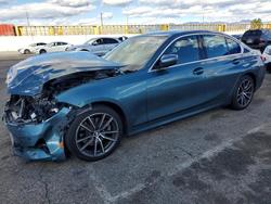 BMW salvage cars for sale: 2019 BMW 330i