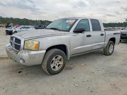 Salvage trucks for sale at Harleyville, SC auction: 2005 Dodge Dakota Quad SLT