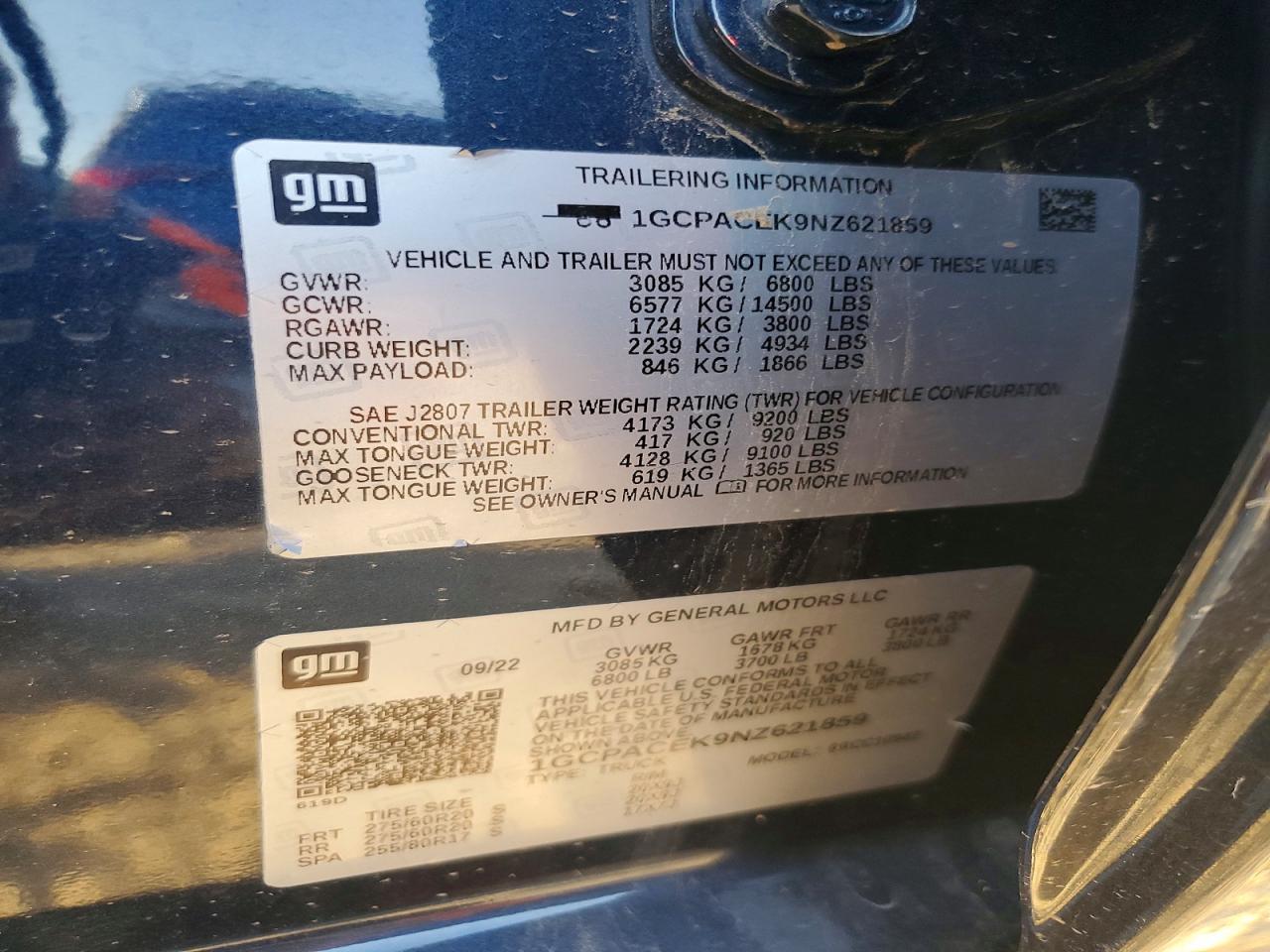 2022 Chevrolet Silverado C1500 LT