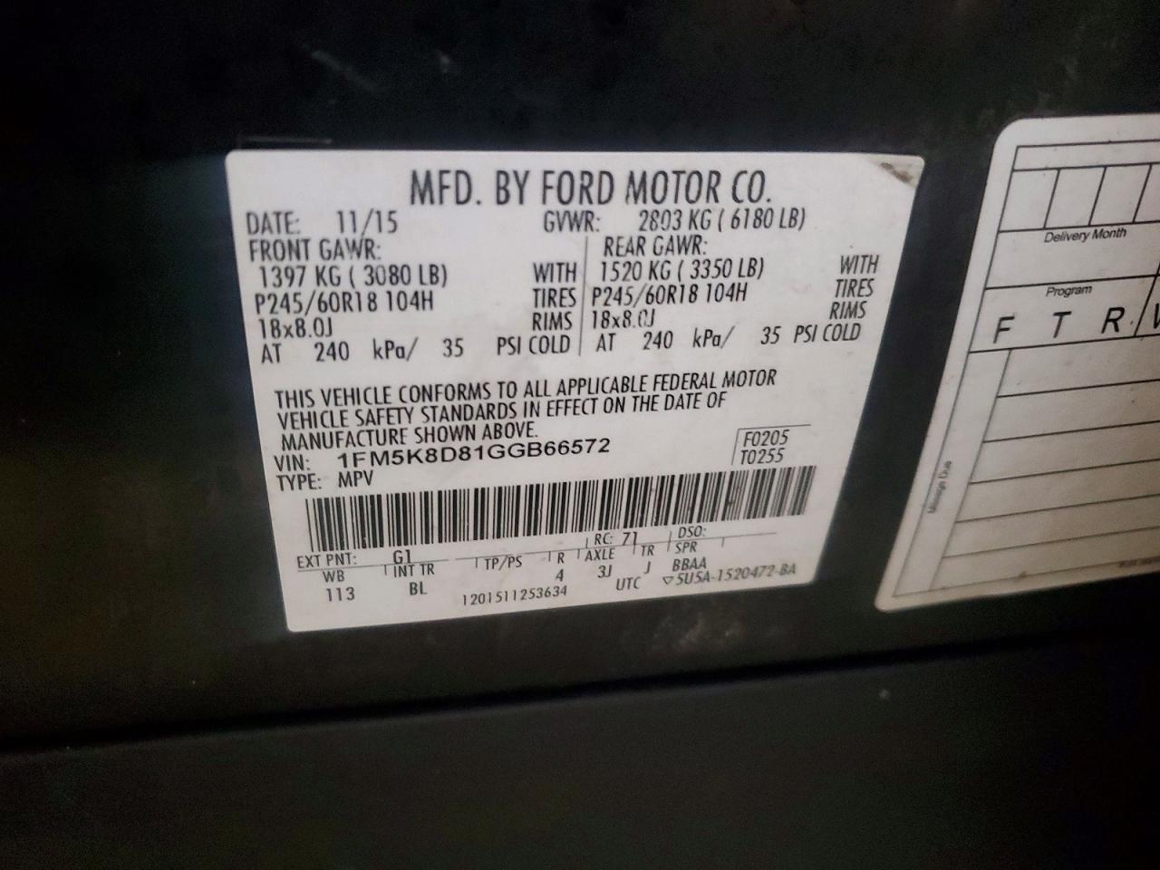 2016 Ford Explorer xlt