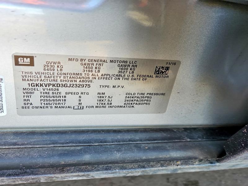 2016 GMC Acadia sle
