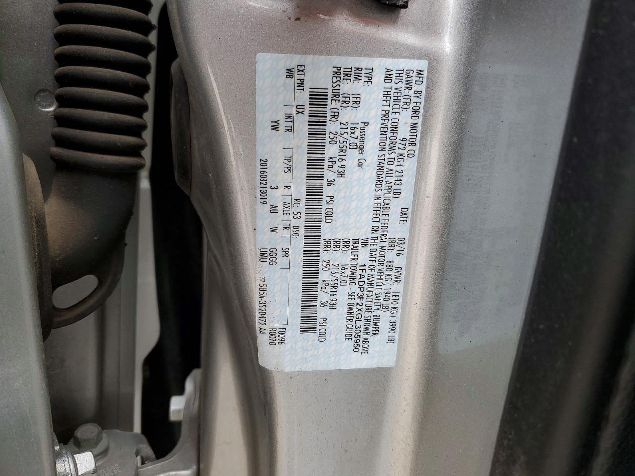 2016 Ford Focus se