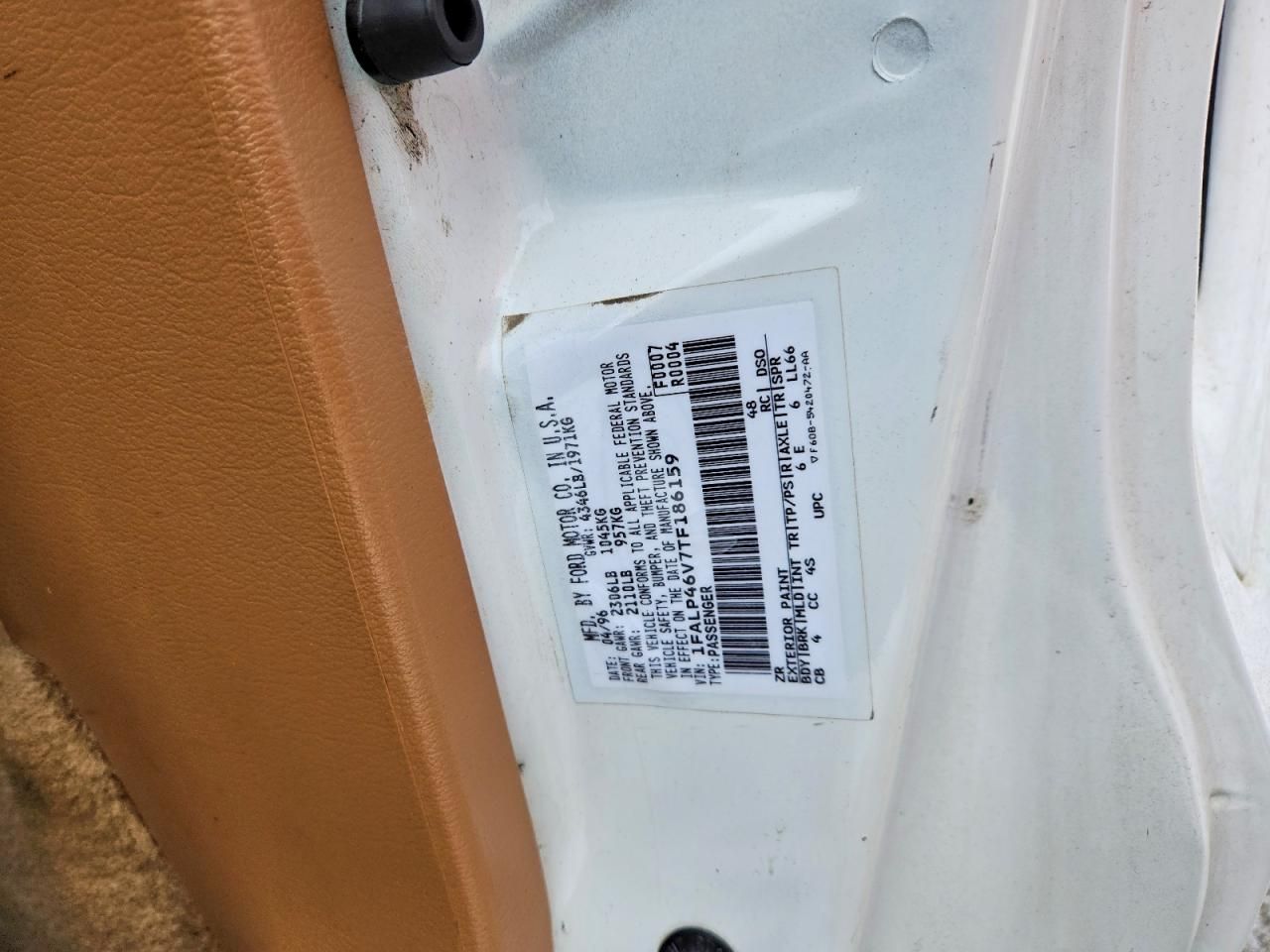 1996 Ford Mustang Cobra