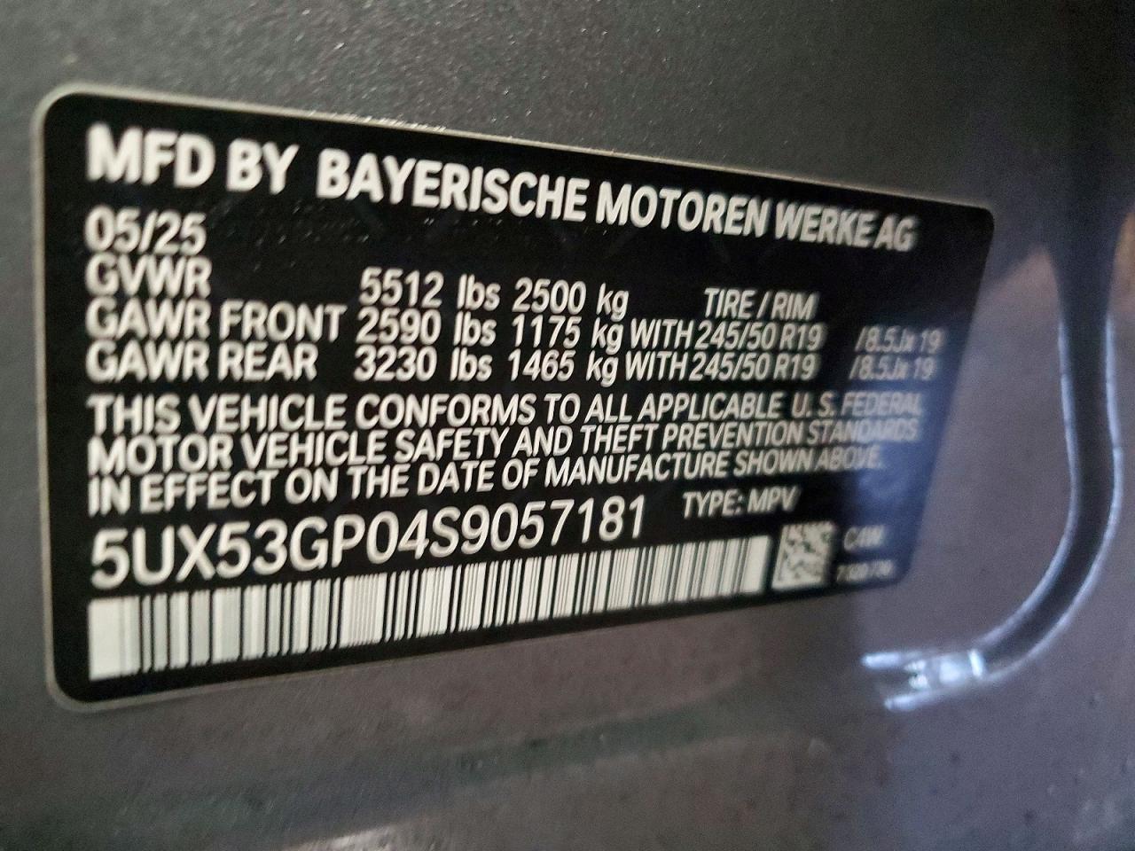 2025 BMW X3 30 Xdrive