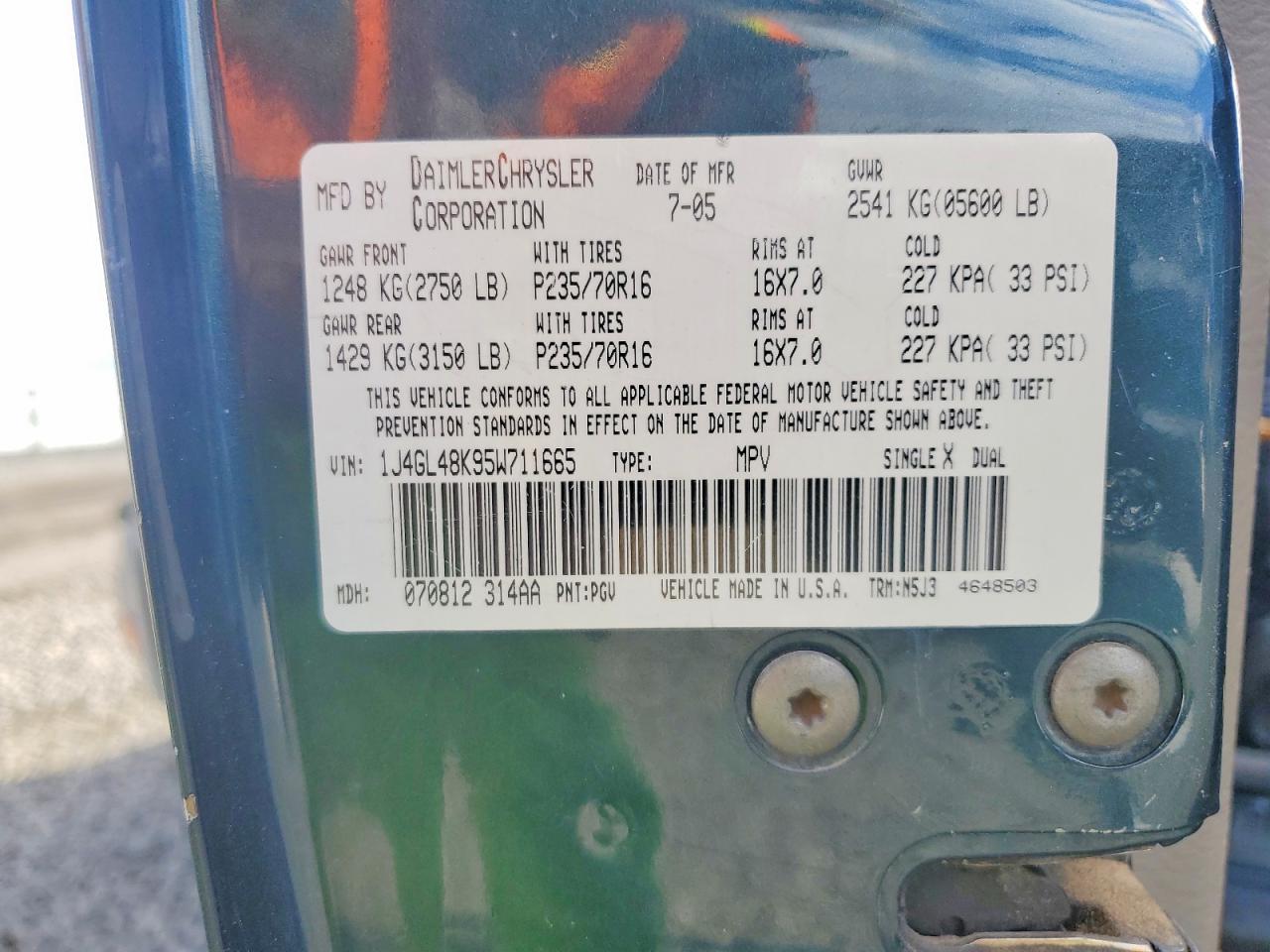 2005 Jeep Liberty Sport