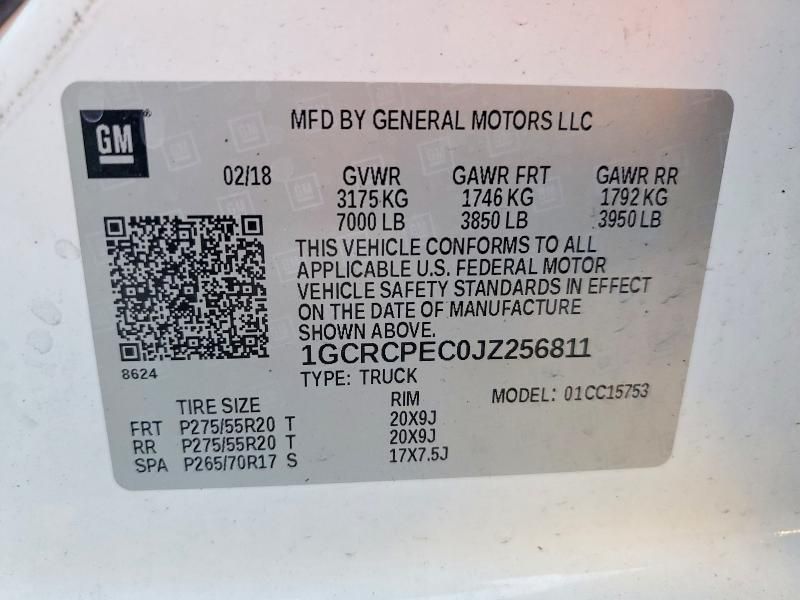 2018 Chevrolet Silverado C1500 Custom