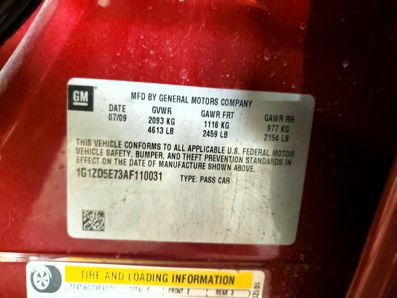 2010 Chevrolet Malibu 2LT