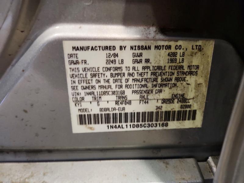 2005 Nissan Altima s