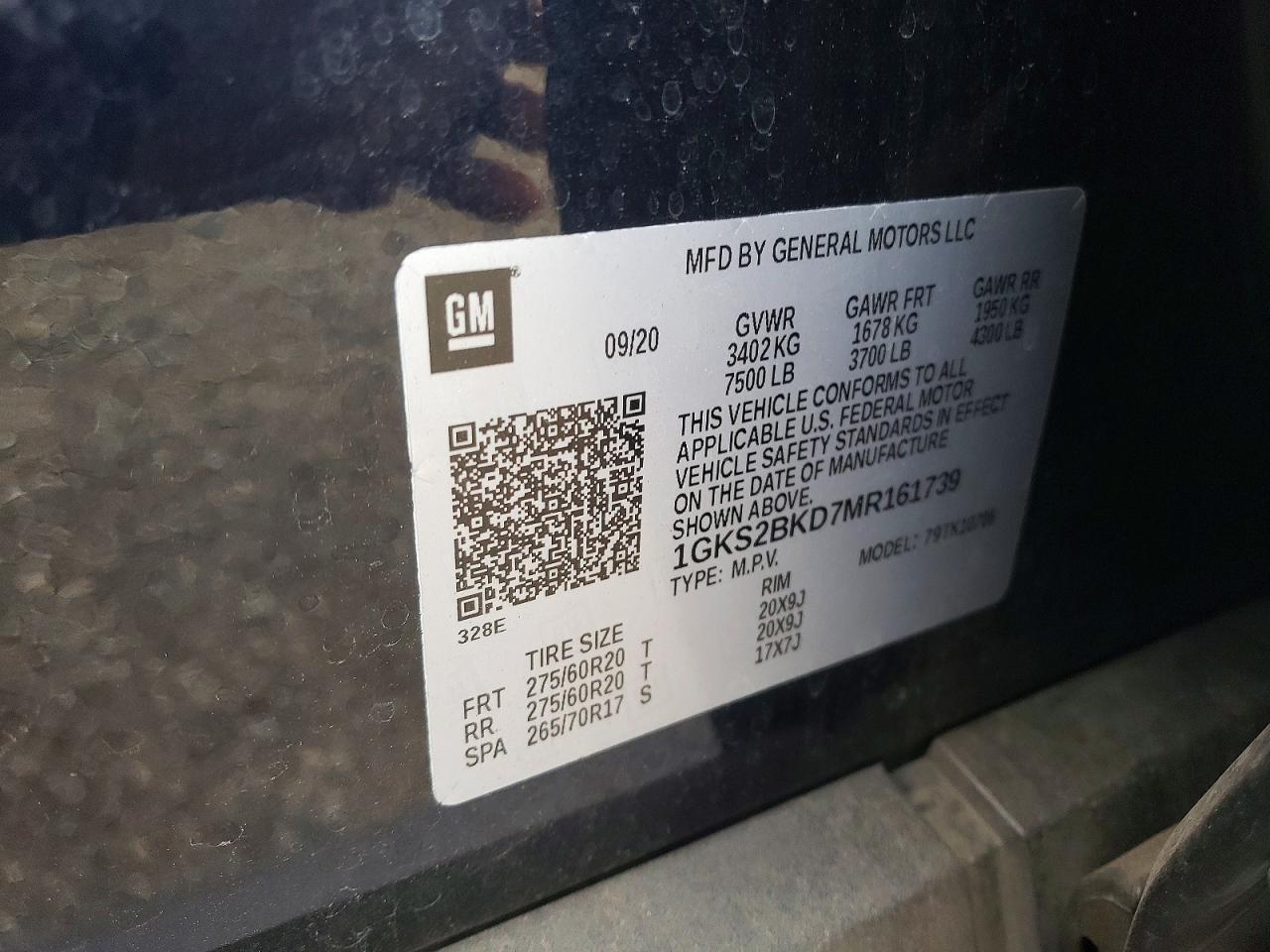 2021 GMC Yukon slt