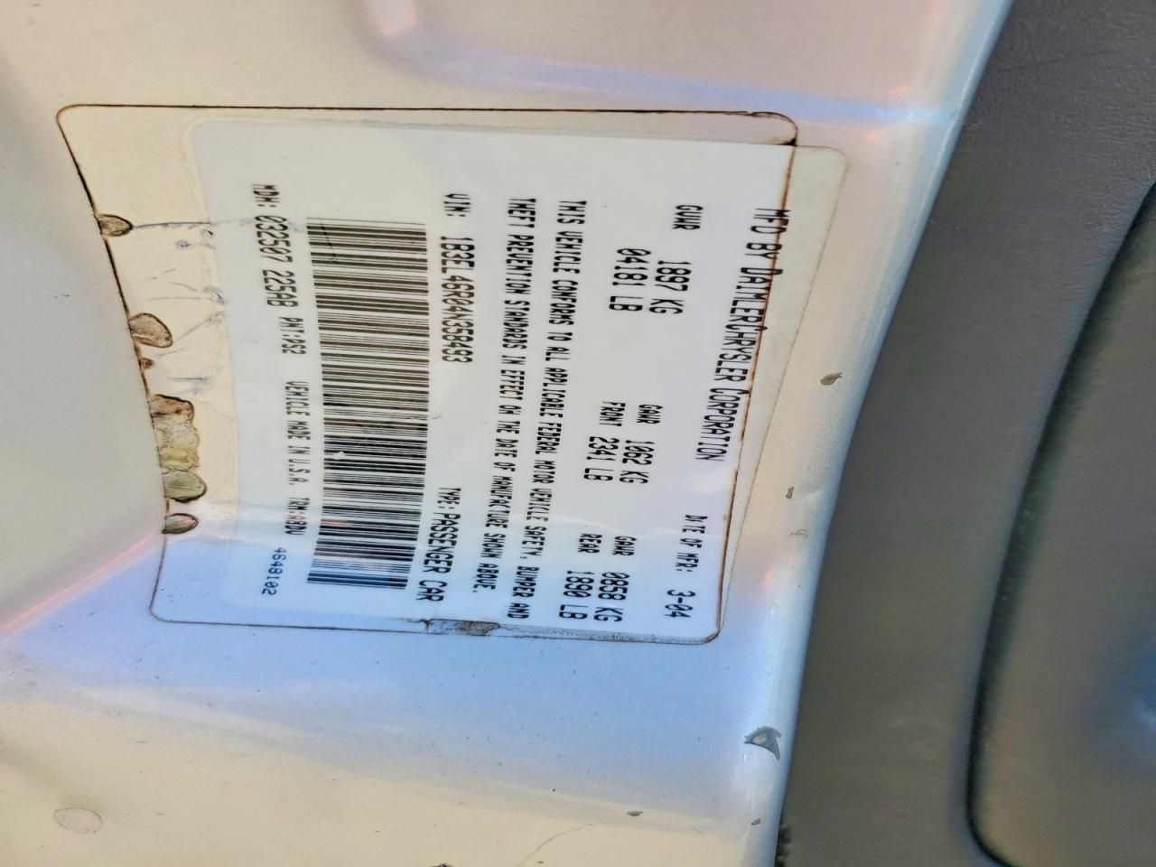 2004 Dodge Stratus sxt