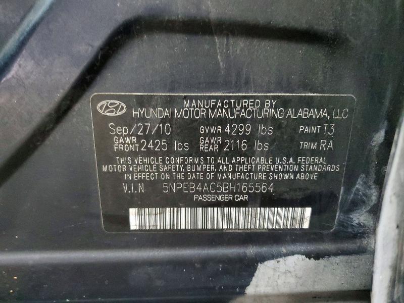 2011 Hyundai Sonata gls