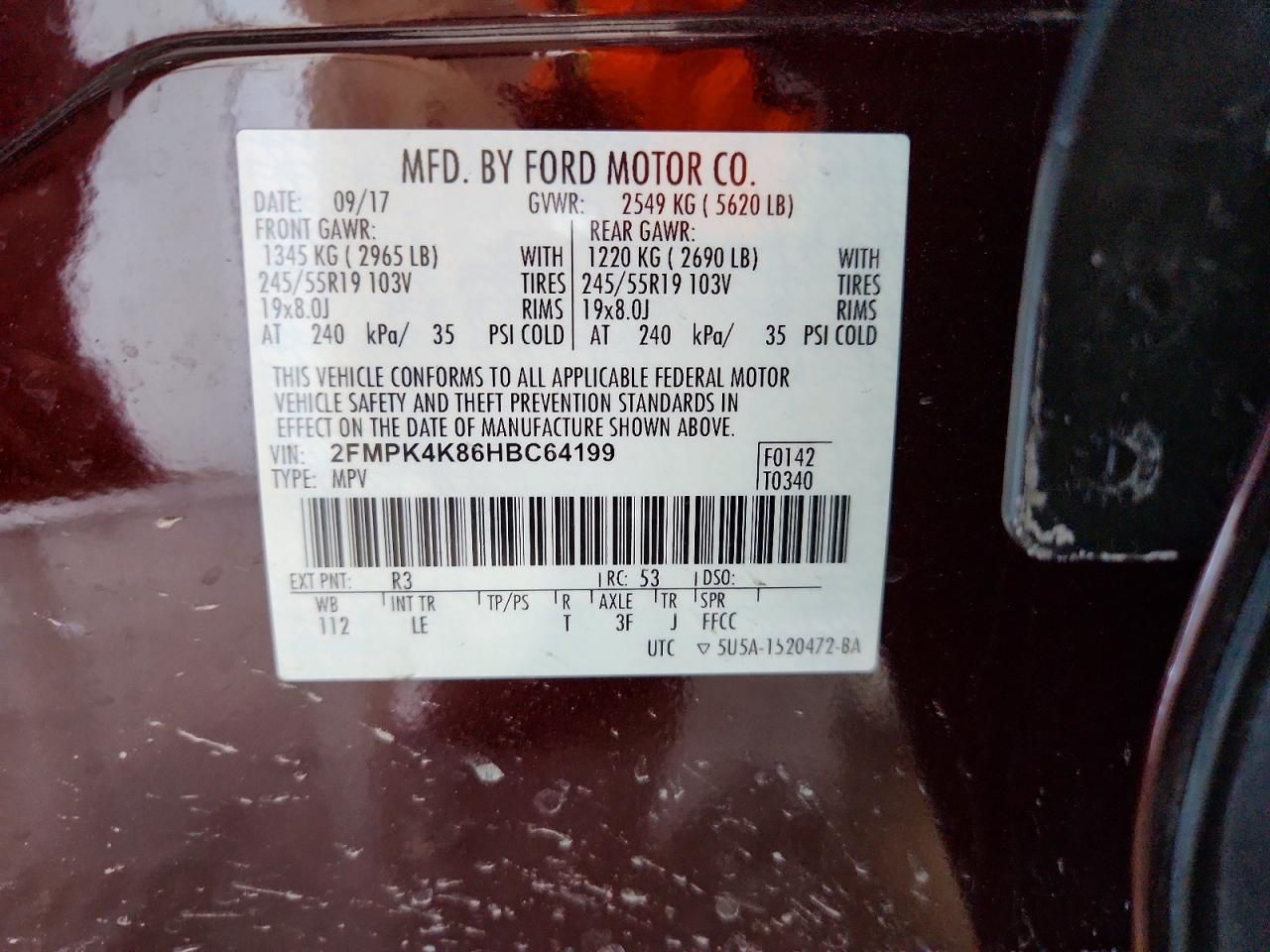 2017 Ford Edge Titanium