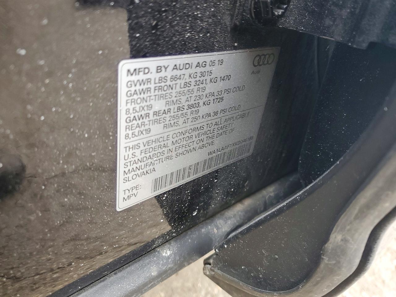 2019 Audi Q7 Premium Plus