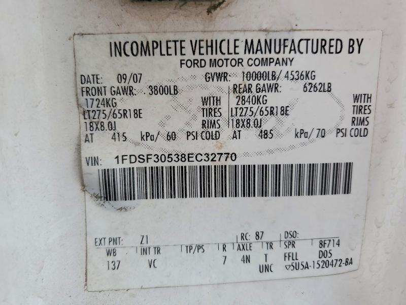 2008 Ford F350 Super Duty Utility / Service Truck