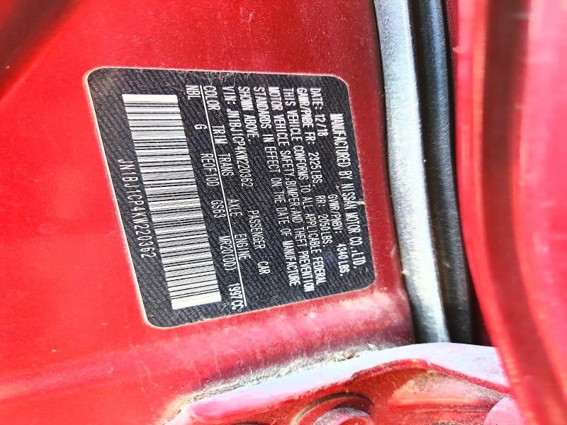 2019 Nissan Rogue Sport sv