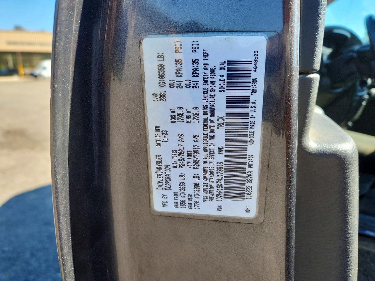 2004 Dodge Ram 1500 st