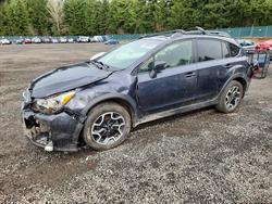 Salvage cars for sale from Copart Spanaway, WA: 2017 Subaru Crosstrek Limited