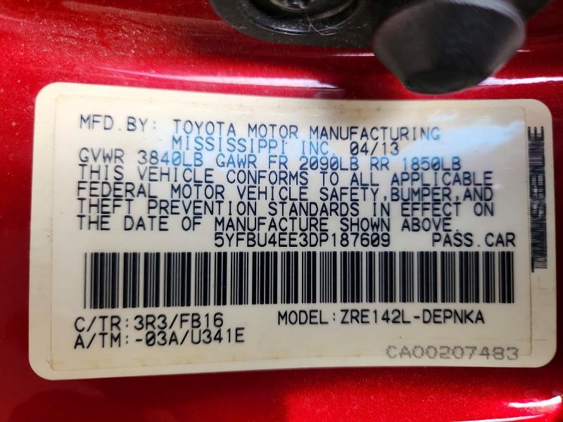 2013 Toyota Corolla Base