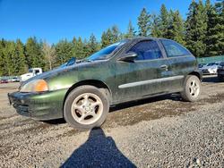 Chevrolet salvage cars for sale: 1999 Chevrolet Metro lsi