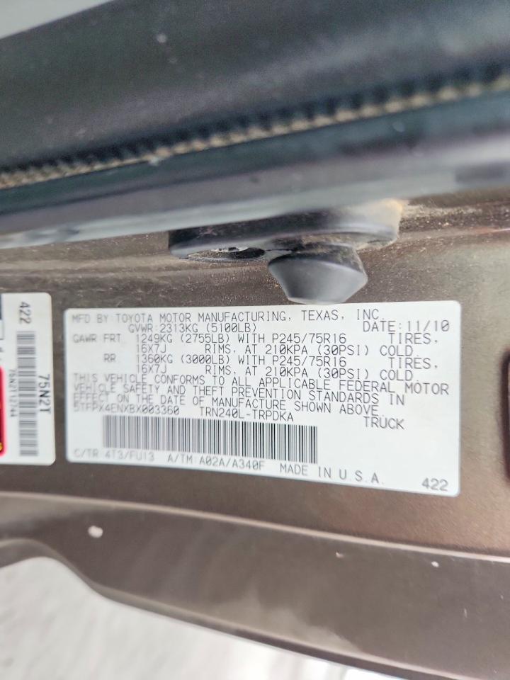 2011 Toyota Tacoma Base