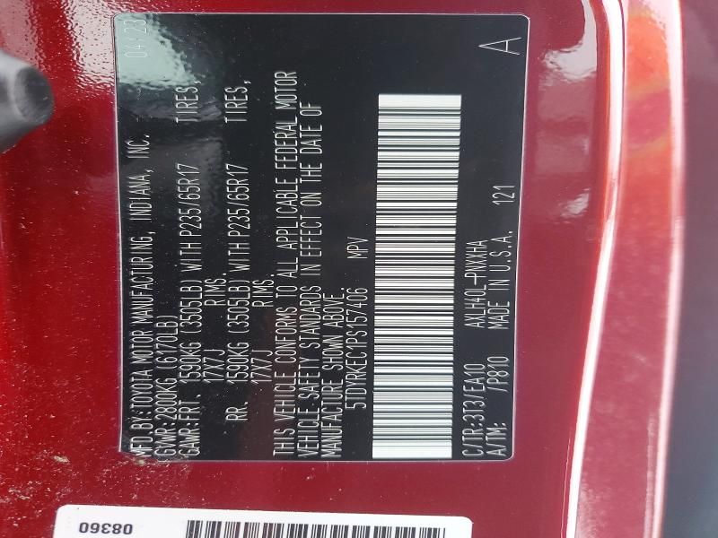 2023 Toyota Sienna xle