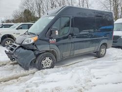 Vehiculos salvage en venta de Copart North Billerica, MA: 2017 Dodge RAM Promaster 1500 Delivery Van