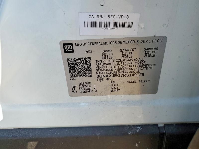 2024 Chevrolet Equinox lt