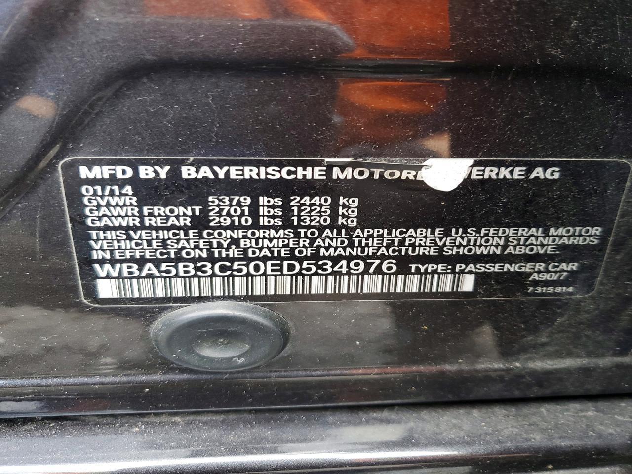 2014 BMW 535 xi