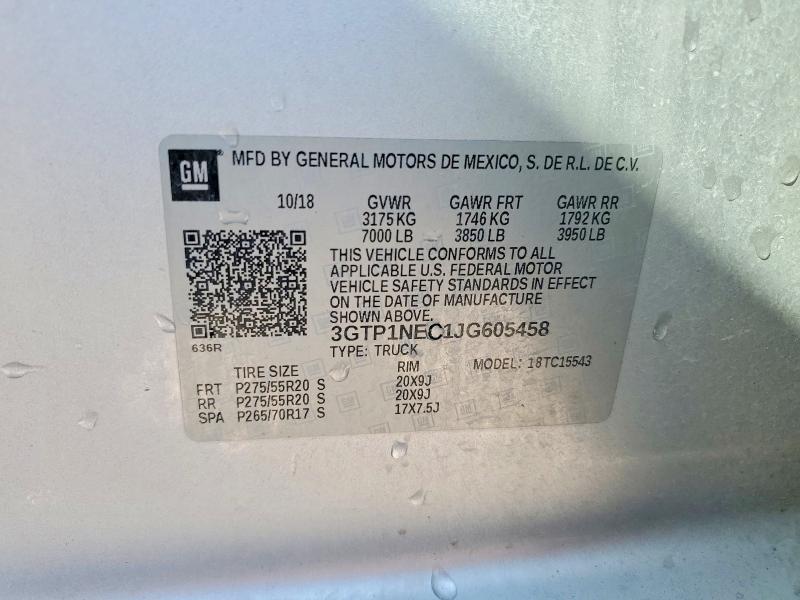 2018 GMC Sierra C1500 SLT