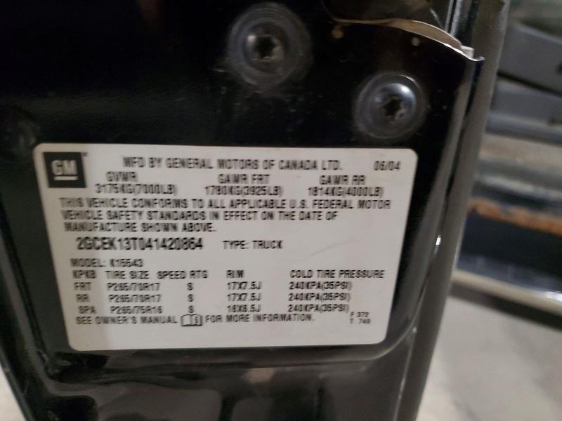 2004 Chevrolet Silverado K1500