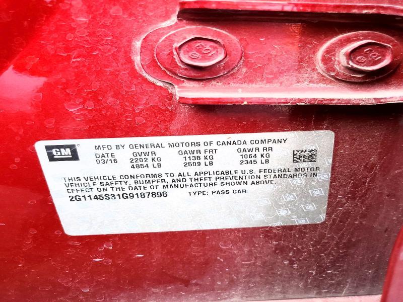 2016 Chevrolet Impala ltz