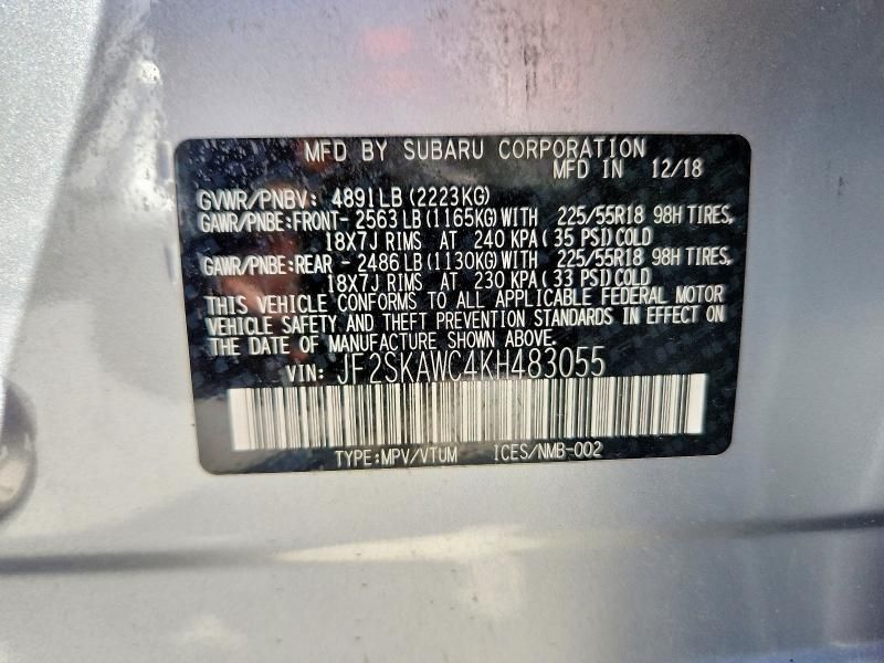 2019 Subaru Forester Touring