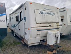Salvage cars for sale from Copart Woodburn, OR: 2004 Fleetwood Wilderness Camper
