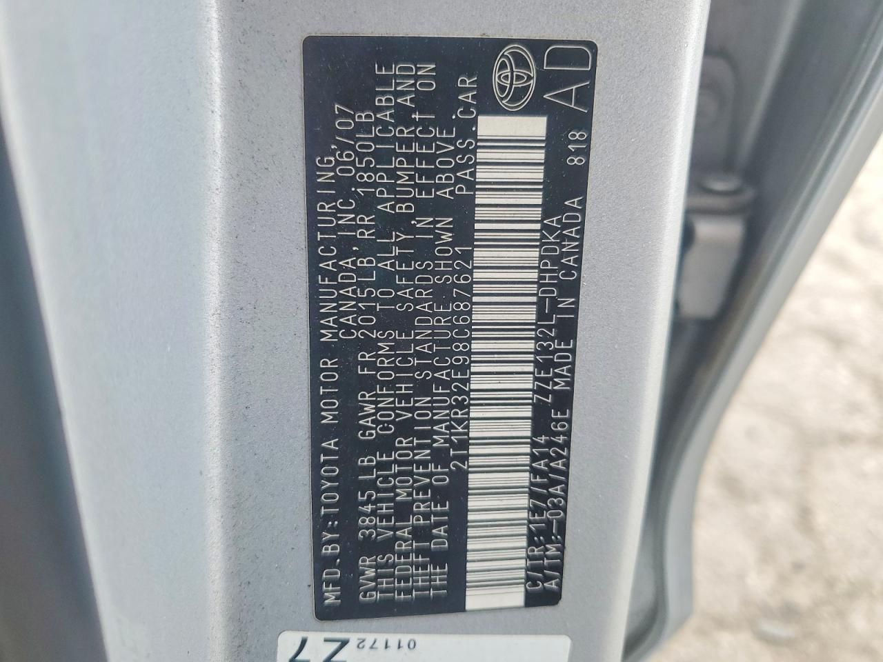 2008 Toyota Corolla Matrix xr