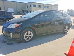 2015 Toyota Prius en venta en Wilmer, TX