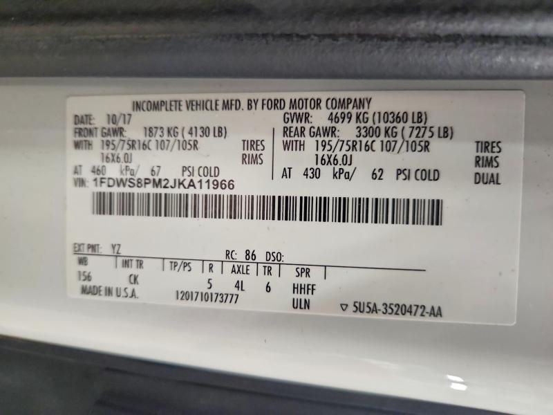 2018 Ford Transit Delivery Truck