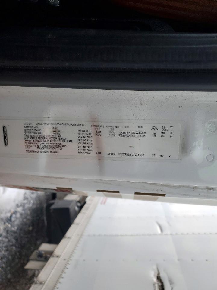 2021 Freigliner 2021 Freightliner Cascadia 126 Semi Truck