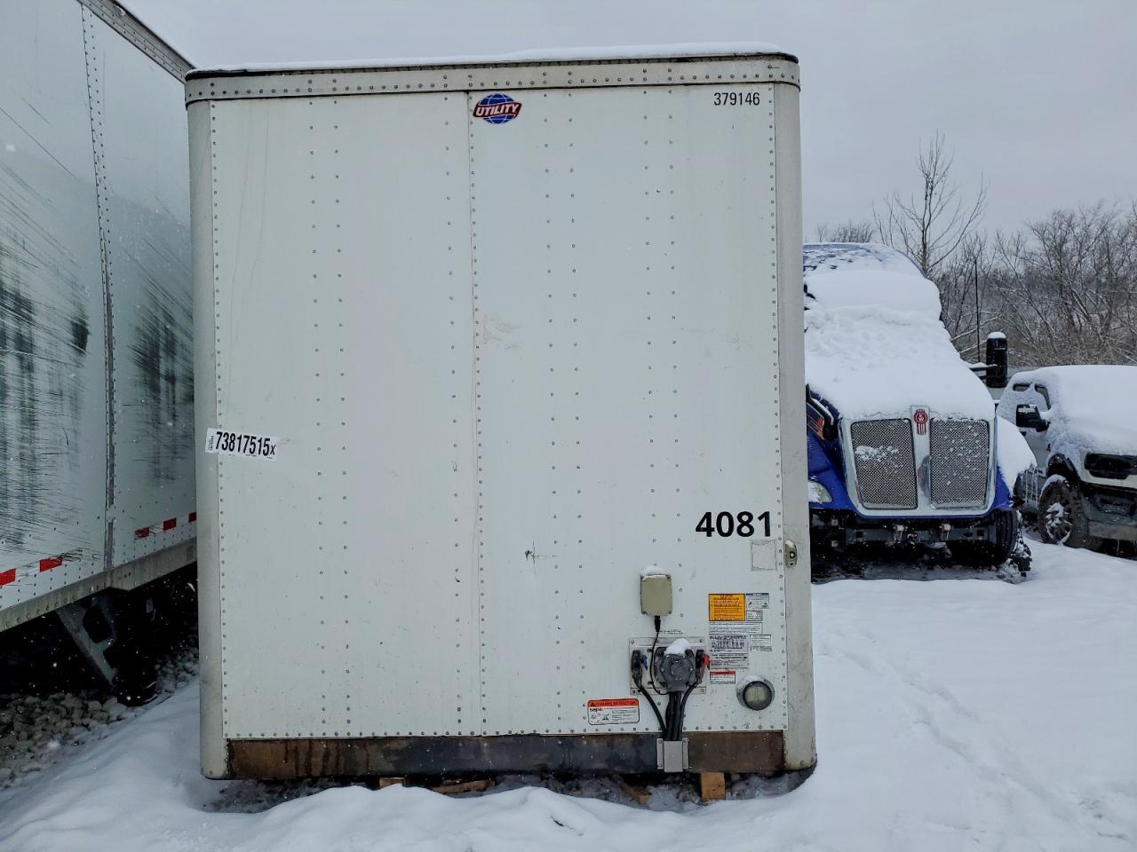 2021 Utility VS2DX DRY Van Trailer