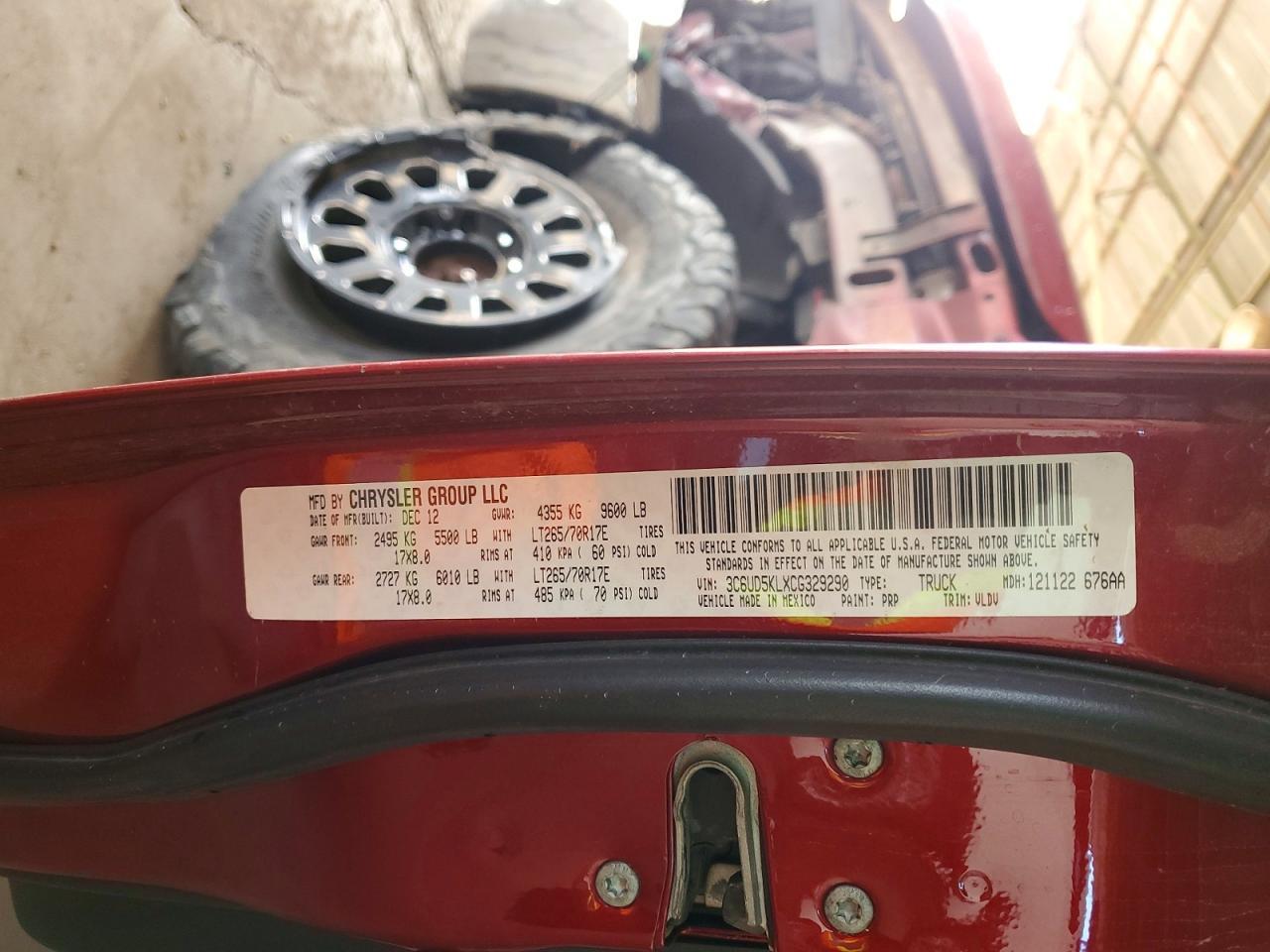 2012 Dodge RAM 2500 Laramie