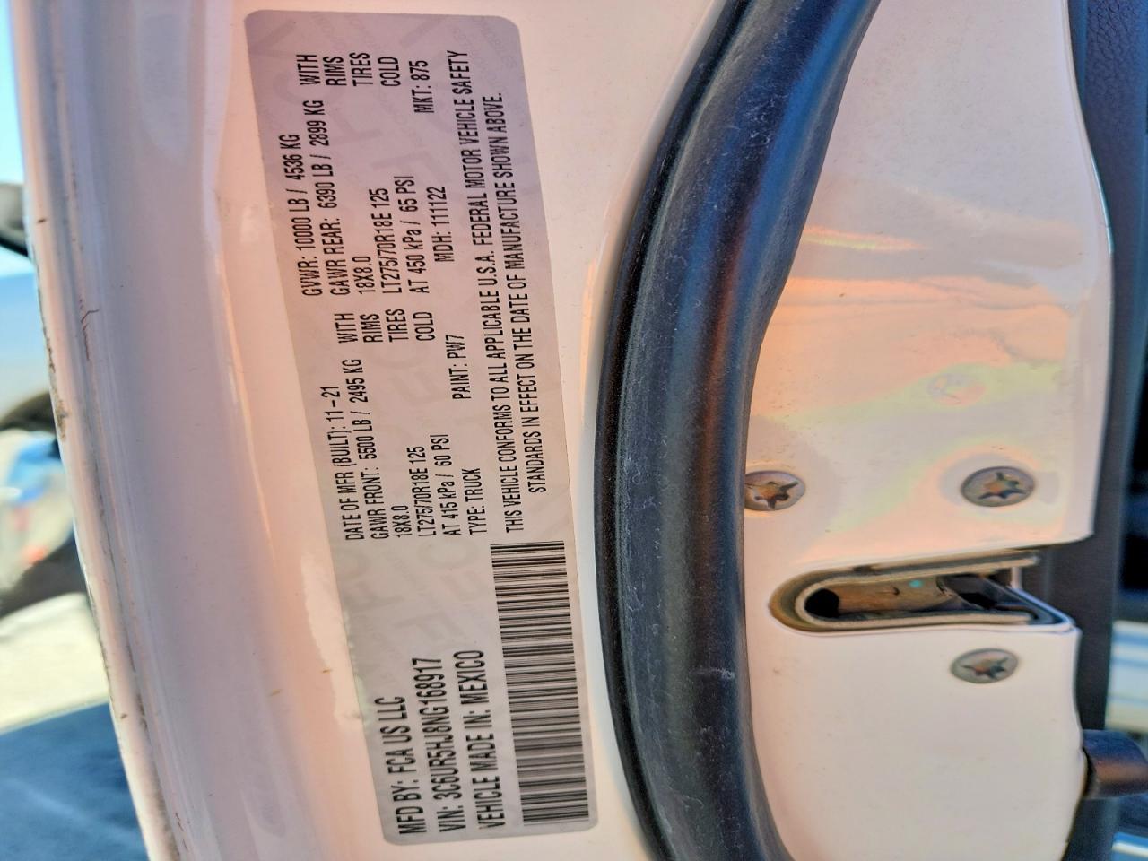 2022 Dodge RAM 2500 Tradesman