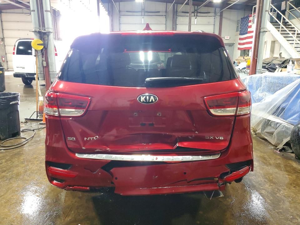 2016 KIA Sorento sx V6