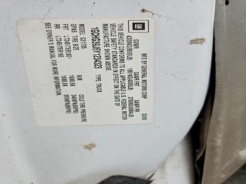 2000 Chevrolet Express G3500