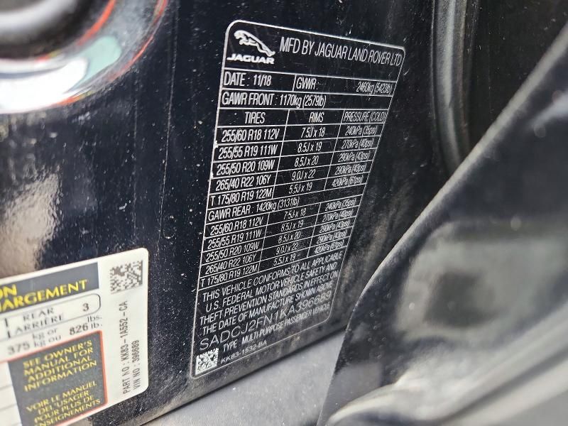 2019 Jaguar F-pace Premium