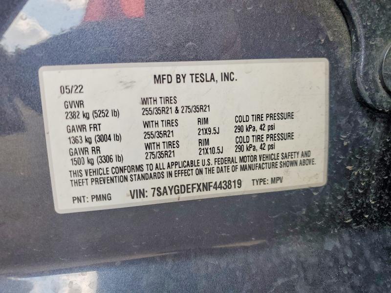 2022 Tesla Model y