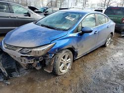Chevrolet salvage cars for sale: 2017 Chevrolet Cruze lt