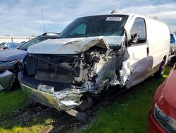 Salvage trucks for sale at Sacramento, CA auction: 2020 GMC Savana G2500